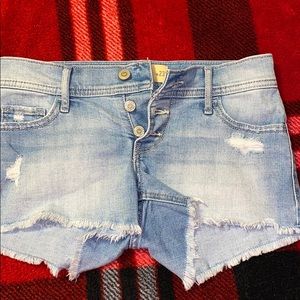 hollister jean shorts